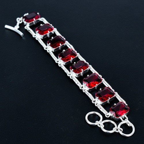 Mozambique garnet cushion - garnet,