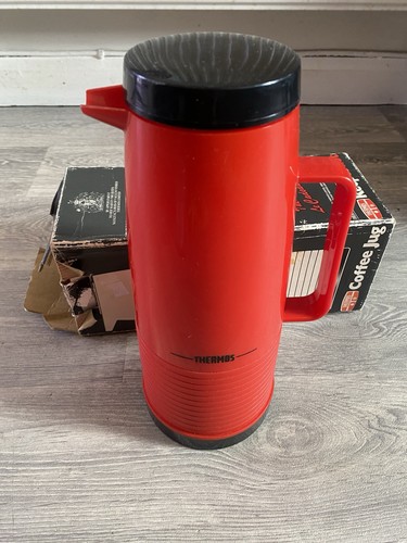 Vintage thermos coffee - vintage,