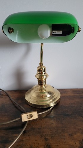 Brass bankers desk - desk,
