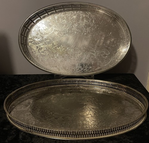 Sheffield silver plate oval - sheffield,