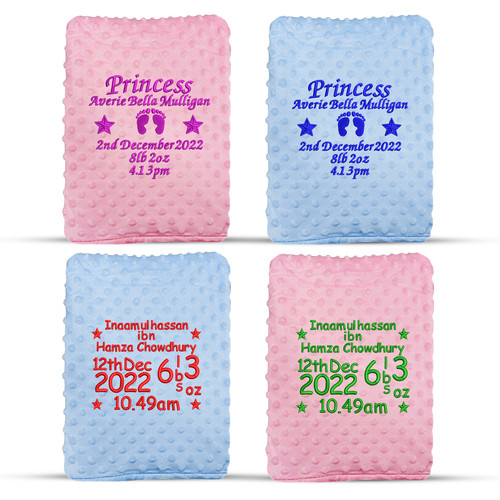 Personalised baby blanket - personalised,