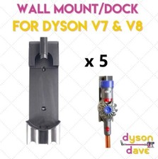 DYSON V7 & V8 WALL MOUNT x 5