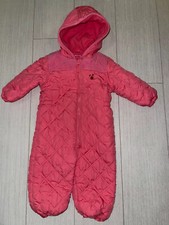 NEXT girls snowsuit 12-18 months 