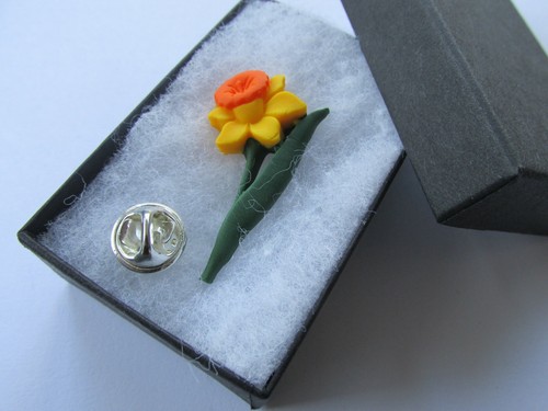 Handmade yellow spring - yellow,