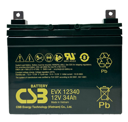 Csb 12v 34ah deep - 34ah, cycle