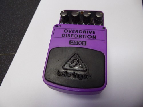 Behringer overdrive distortion - behringer, overdrive/distortion