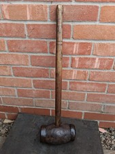 Vintage 2 Sided Wooden Mallet