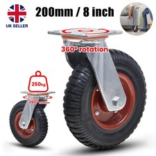 Castor Wheels Large 200mm /