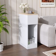 Slim Bedside Table Small