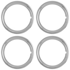 Set of 4 15" CHROME WHEEL TRIM