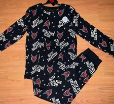 Stranger Things Hellfire Club Boy Pyjama Set  Age 10-11 Years  NEW