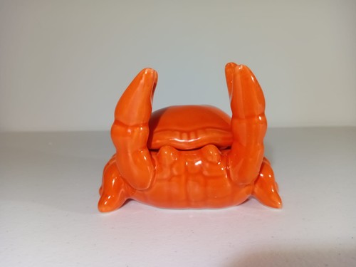 Unusual crab ashtray trinket - crab, ashtray/