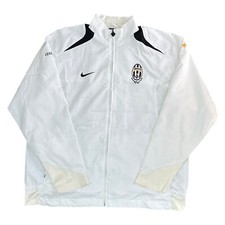 Nike Juventus Track Jacket 90s Vintage Y2K Full Zip White Mens 2XL