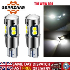 2X T10 LED Car Bulbs Canbus