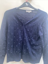 Hobbs Navy Cardigan M