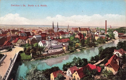Postcard zwickau lot - zwickau, (08056),