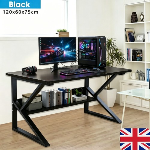 Sturdy shaped gaming desk - gaming,