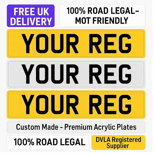 Number plates premium - plates,
