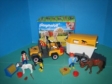 PLAYMOBIL  HORSES, JEEP