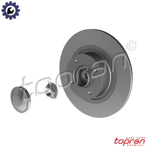 Brake disc 700 643 - brake, for