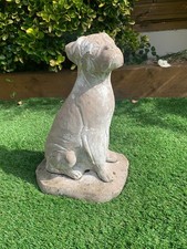 Stone Cast Concrete Garden Ornaments Statue x 3