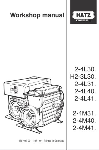 Hatz diesel engine - diesel, h2-3l30