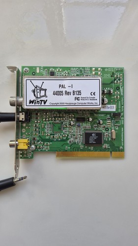 Vintage hauppauge wintv pal - hauppauge, pal-i