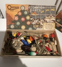 Vintage Osram Decoration Fairy