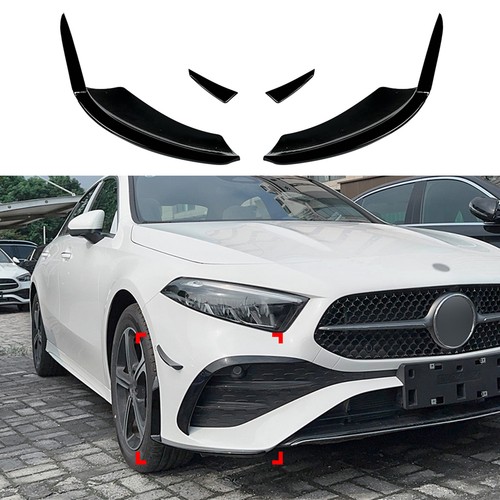 Front bumper side spoiler for - front,