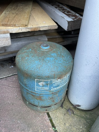 Campingaz 907 empty butane gas - campingaz,