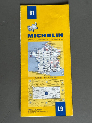 Michelin map of - 61,,