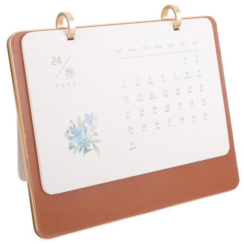 Monthly flip desk calendar - flip,