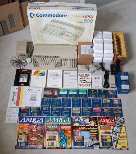 Commodore amiga 500 with hdmi - commodore,