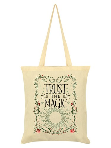 Trust the magic cream tote - magic, bag