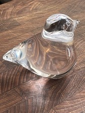 VINTAGE WEDGEWOOD GLASS CLEAR