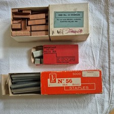 ​Vintage UK Office Staples Lot: Velos 323, No 12, No 56 (26/6) Original Boxes