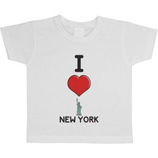 'I Love New York' Children's / Kid's Cotton T-Shirts (TS032456)