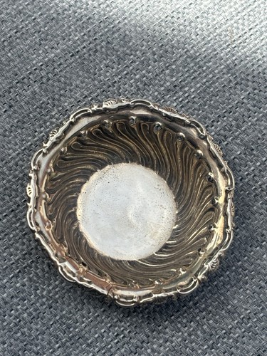 Silver salt dish birmingham - silver,