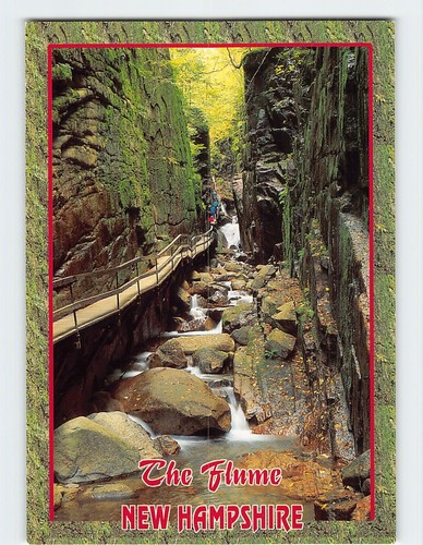 Postcard flume gorge franconia - postcard,