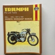 Haynes Manual Triumph Pre-Unit