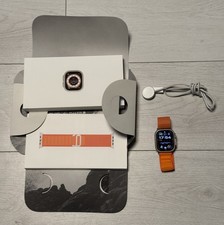 Apple Watch Ultra (1st Gen) 49mm Titanium GPS+Cellular – Orange Alpine Loop