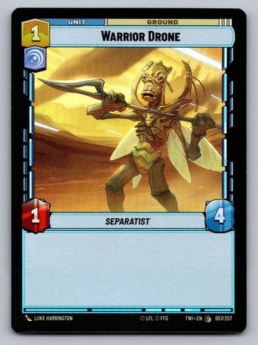 Warrior drone 057 - warrior, star