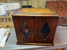 Antique Smokers Cabinet Double