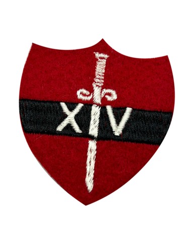 British 14th army - army, patch,