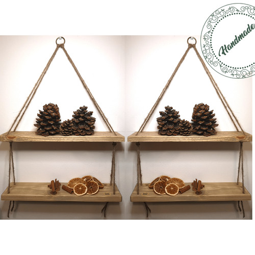 Rustic shelves handmade - shelves,
