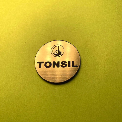 Unitra tonsil 30mm badge - 30mm,