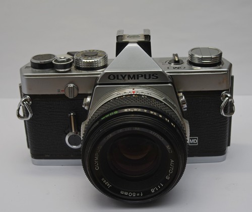 Olympus slr with 50mm - slr,