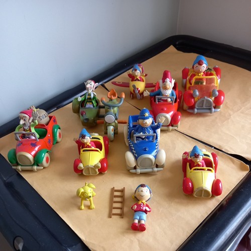 Vintage noddy toyland cars - toyland,