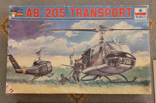 Esci scale helicopter ab - 1/72,