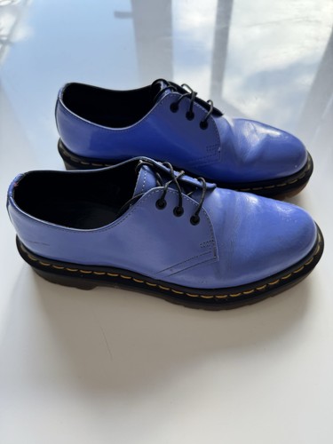 Martens blue patent shoes - dr.martens,